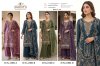 11002 A To D By Zorista Curuncy Silk Readymade Pakistani Suits